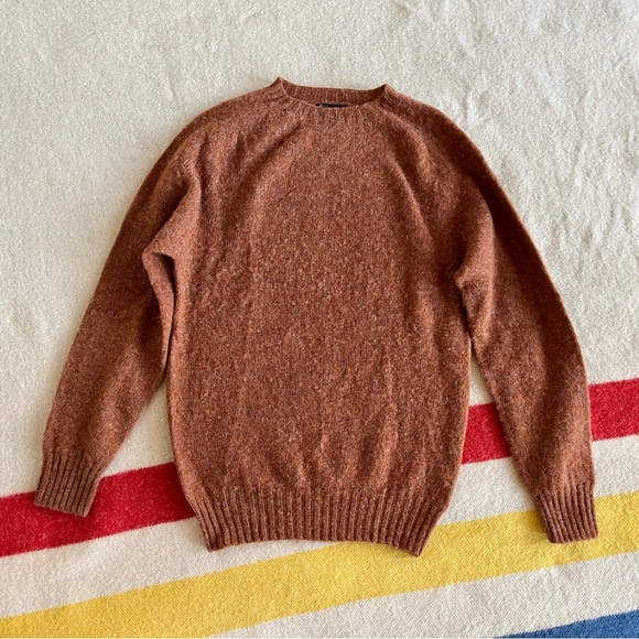 Howlin brown textured wool sweater - Picture 3 of 14